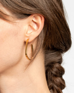 Small Square Hoop Earrings - Frances Valentine