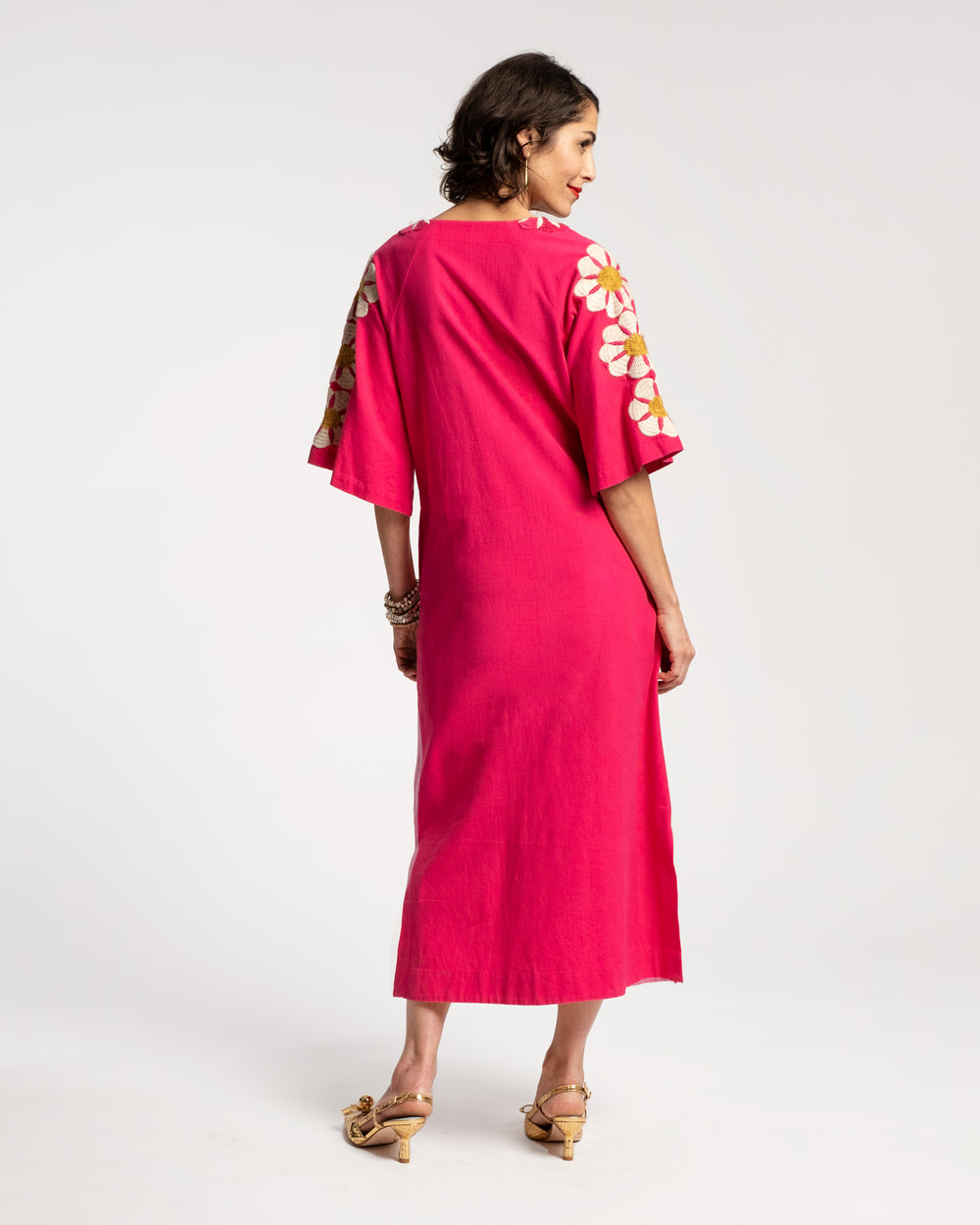 Delightful Caftan - Sunrise Pink Multi Caftan Frances Valentine